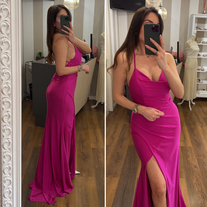 dress helen - FUCSIA