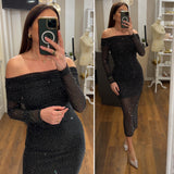 dress lamara - NERO